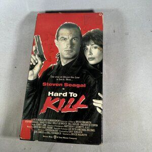 Steven Seagal Hard To Kill R 1990 Lead Kelly LeBrock Warner Bros VHS Thriller